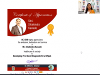 Certificate of appreciation